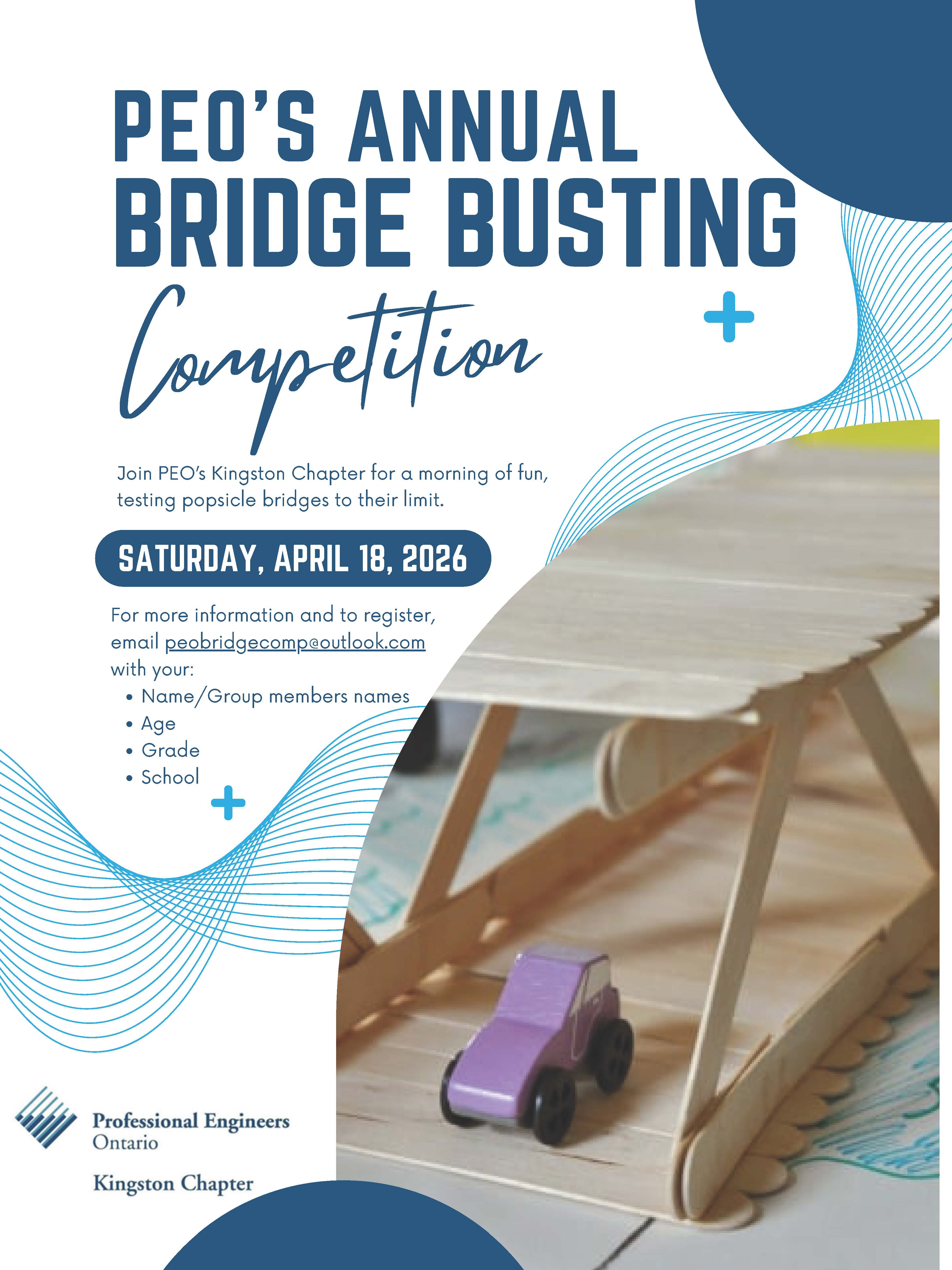 PEO 2026 Bridge Competition Poster