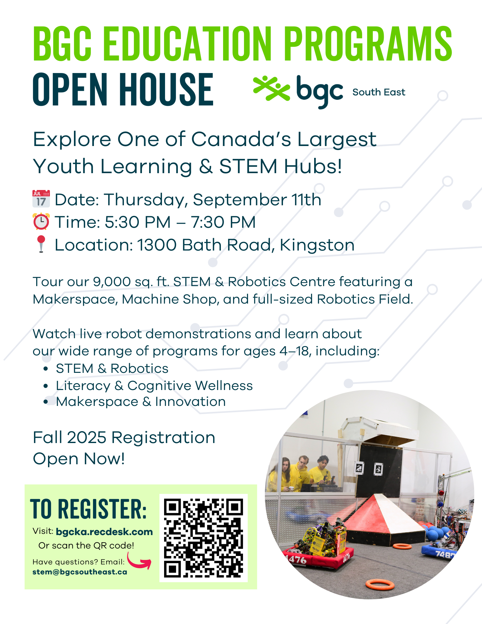 BGC Education Open House
