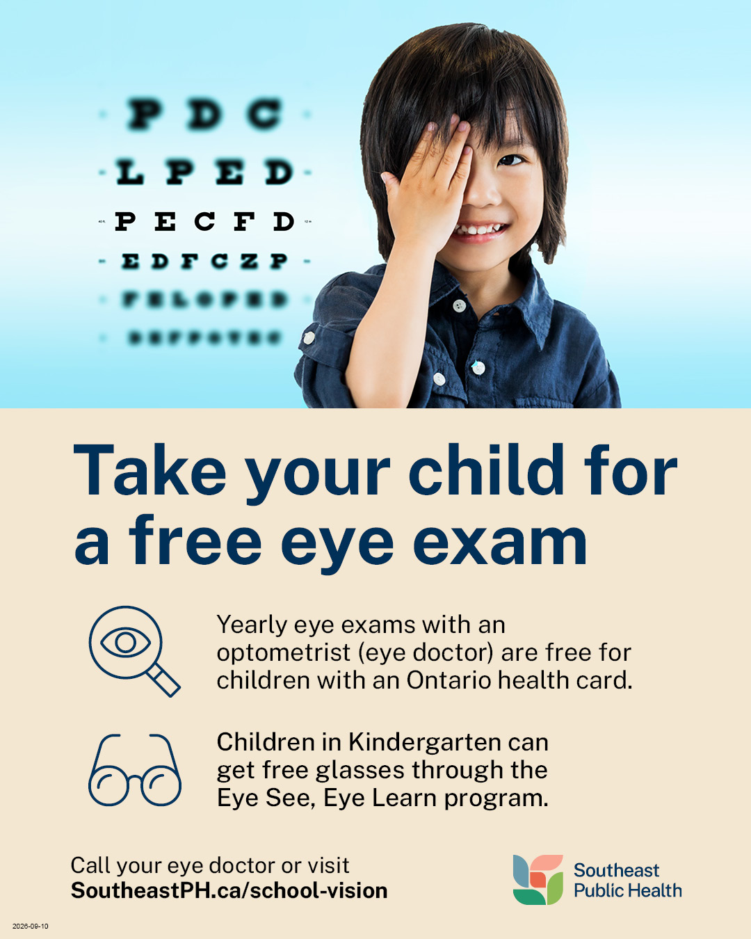 2026 09 10 newsletter insert does your child need glasses elementary